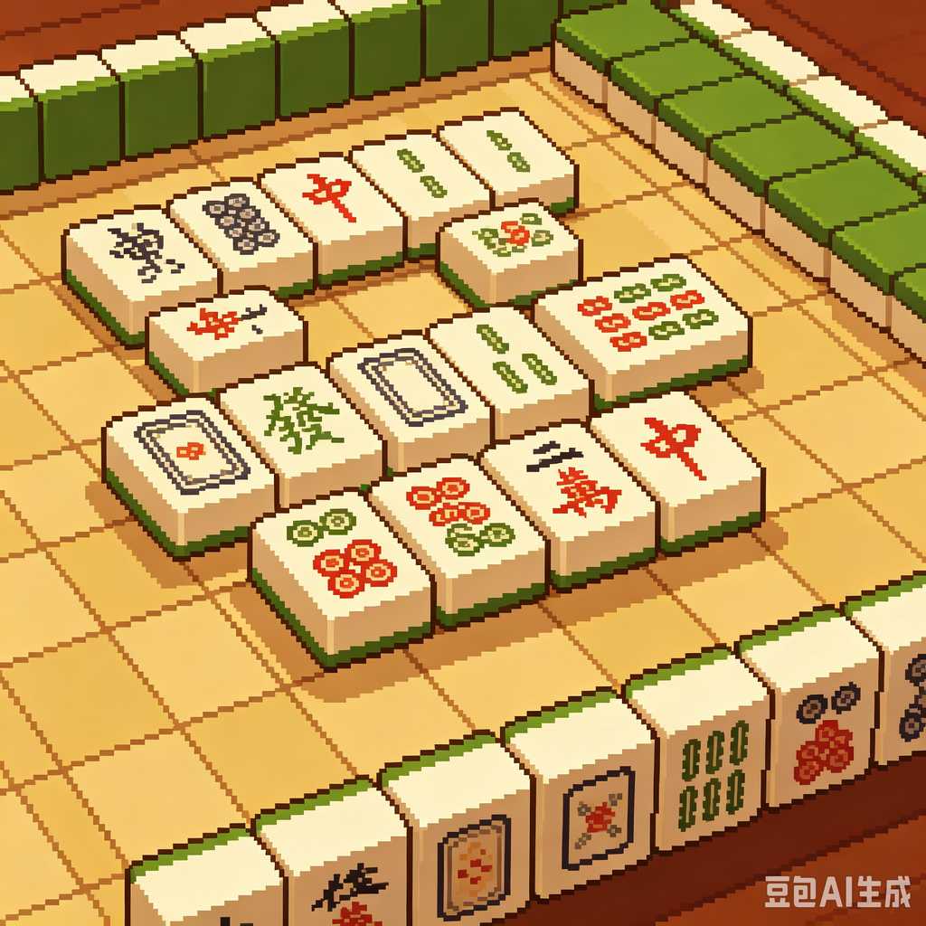 desktop decoration mahjong set