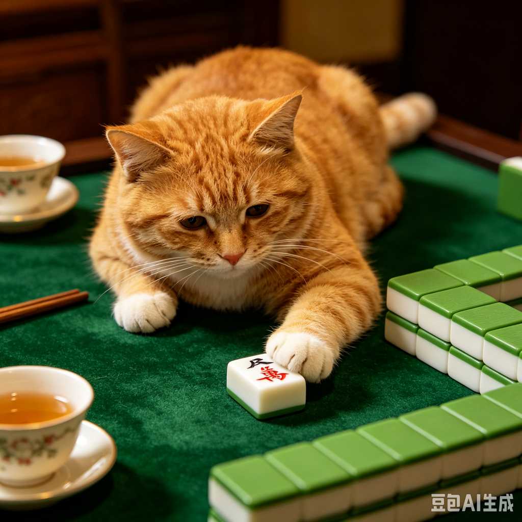 glossy mahjong tiles